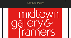 Desktop Screenshot of midtowngallery.com